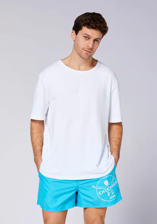 Chiemsee Funktionsshirt »Regular Fit« Halbarm-Design, aus Baumwolle, Regular Fit