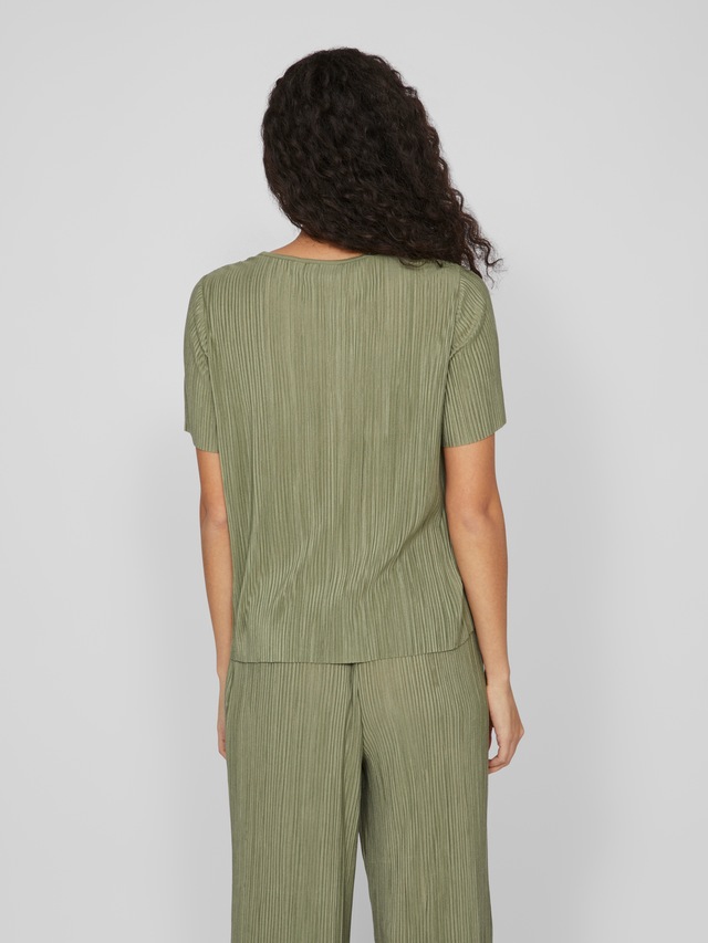 Vila Kurzarmshirt »VIPLISA O-NECK S/S TOP - NOOS«