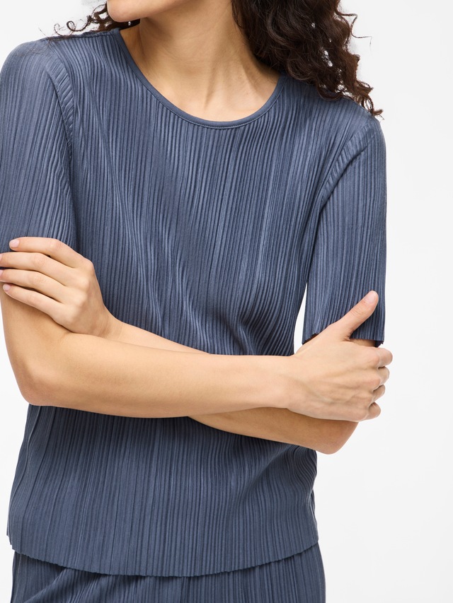 Vila Kurzarmshirt »VIPLISA O-NECK S/S TOP - NOOS«