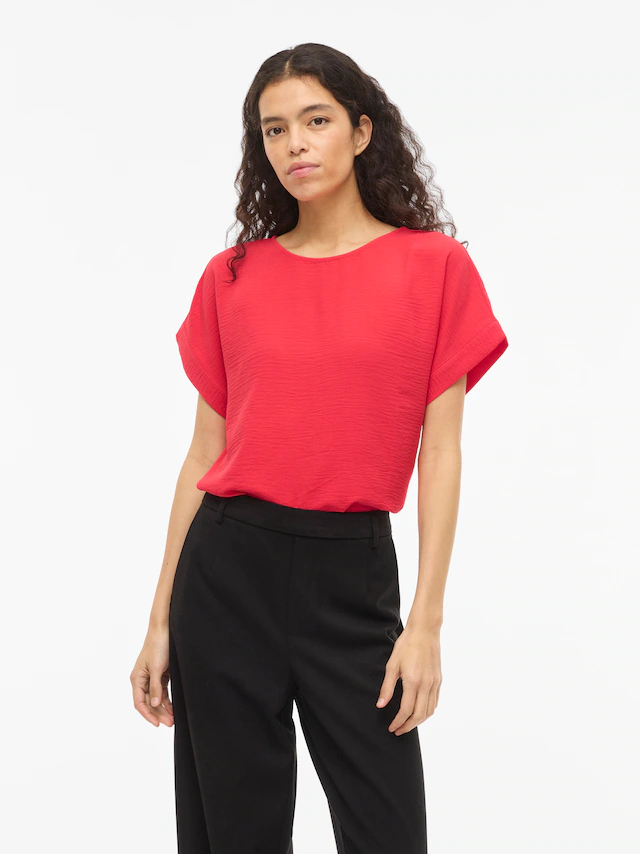 Vila Kurzarmshirt »VIJOSA S/S TOP - NOOS«
