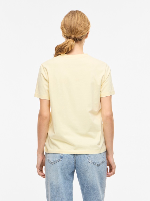 Vila »VINORA S/S T-SHIRT - NOOS« Baumwollmischung, regular fit