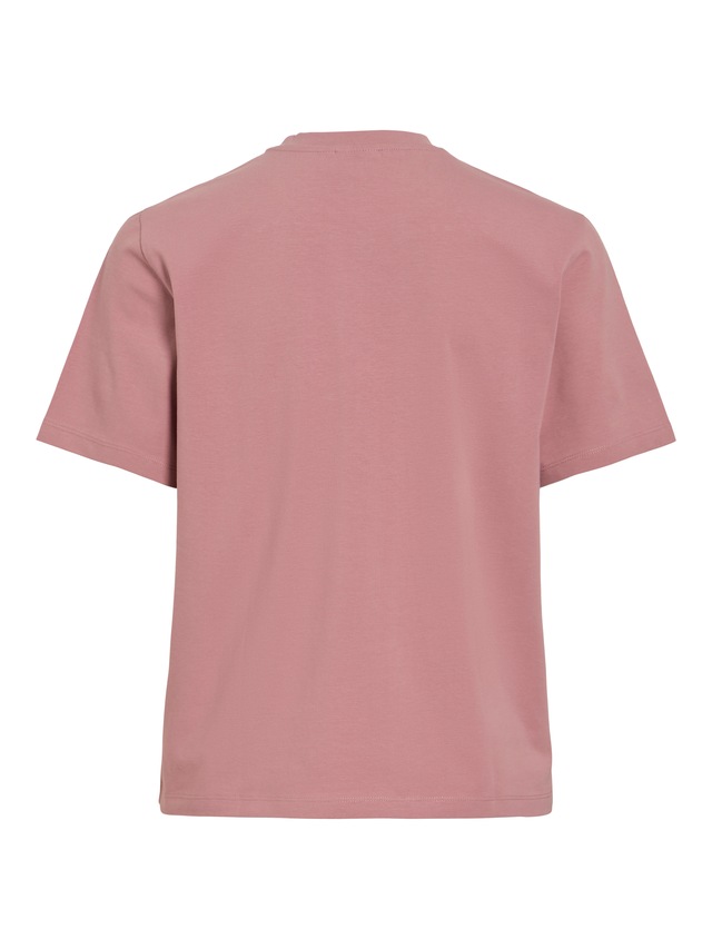 Vila »VINORA S/S T-SHIRT - NOOS« Baumwollmischung, regular fit