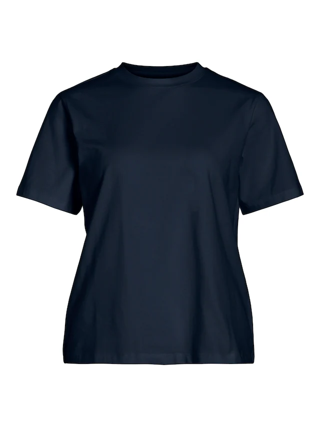 Vila »VINORA S/S T-SHIRT - NOOS« Baumwollmischung, regular fit