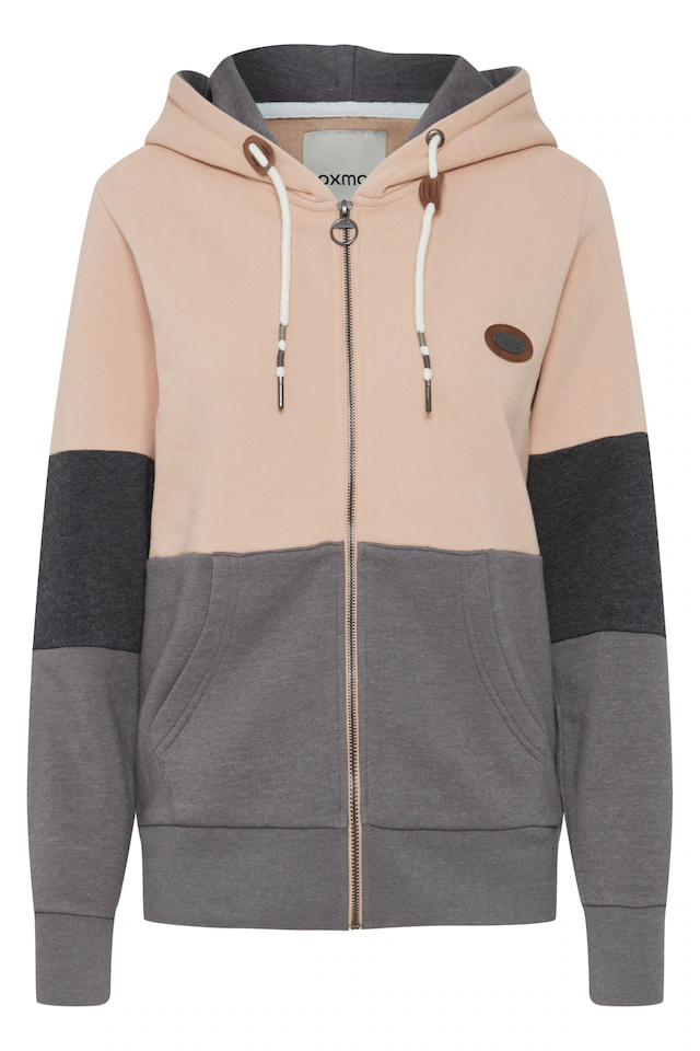 OXMO Funktions-Kapuzensweatjacke »Strickjacke OXKate«