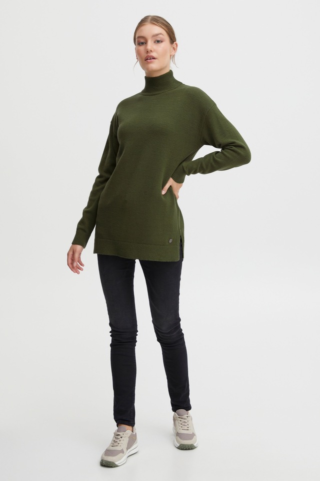 OXMO Strickfleece-Pullover »Strickpullover OXRatina«