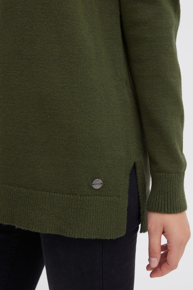 OXMO Strickfleece-Pullover »Strickpullover OXRatina«
