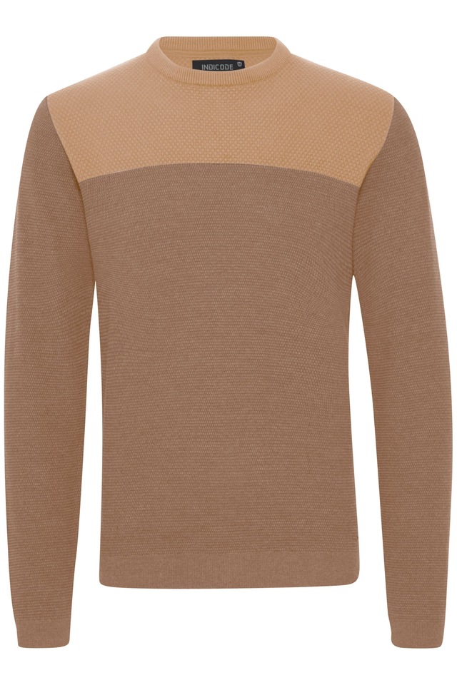 Indicode Strickfleece-Pullover »Strickpullover IDLabel«