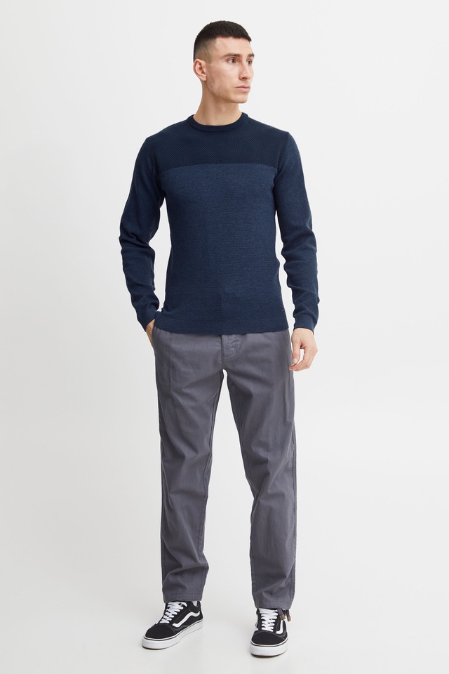 Indicode Strickfleece-Pullover »Strickpullover IDLabel«