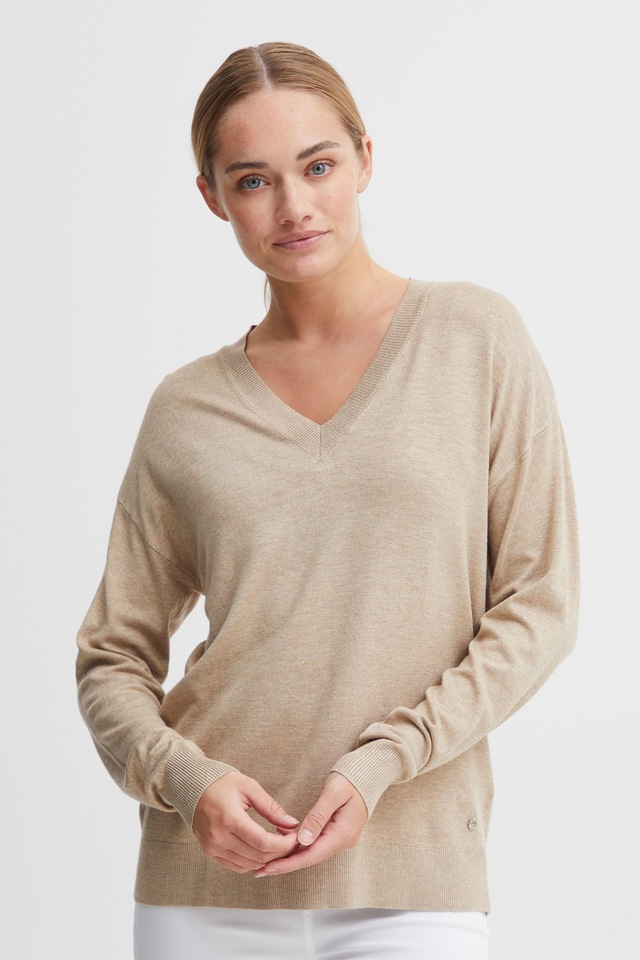 OXMO Strickfleece-Pullover »Strickpullover OXHelle«