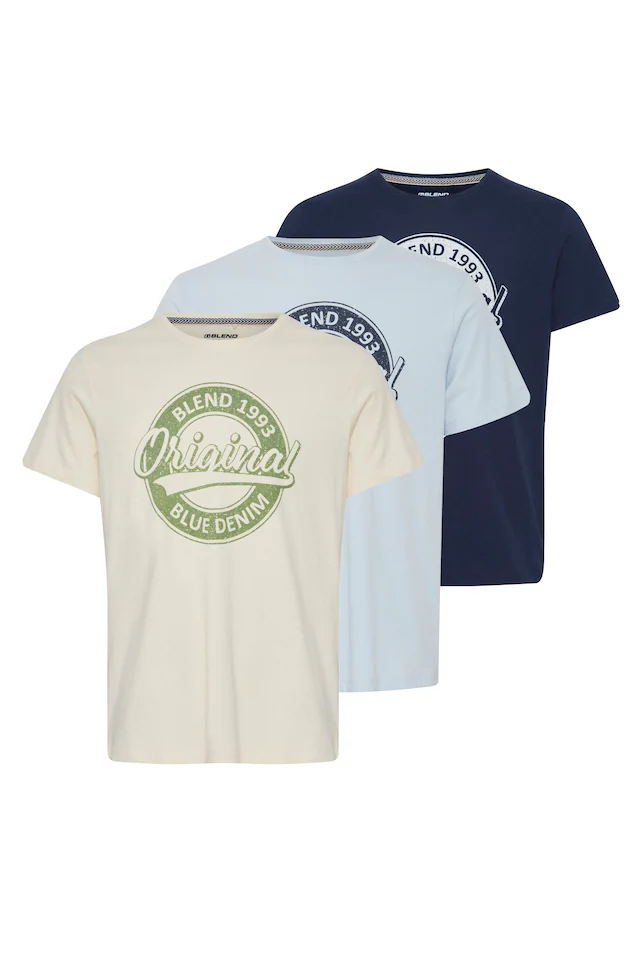 Blend T-Shirt »T-Shirt BHTee 3 Pack«