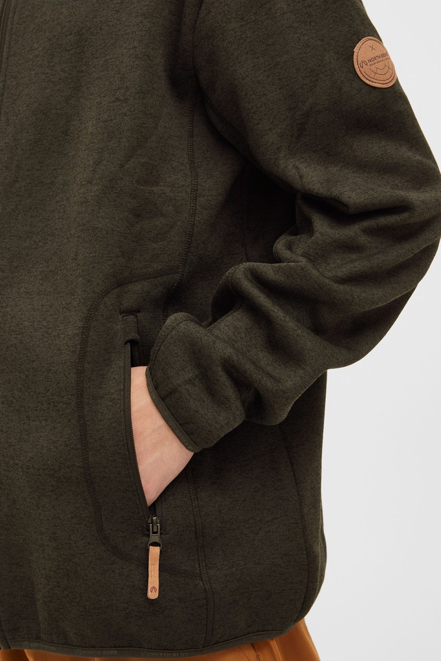 North Bend Strickfleece-Pullover »Fleecejacke NBSamo«