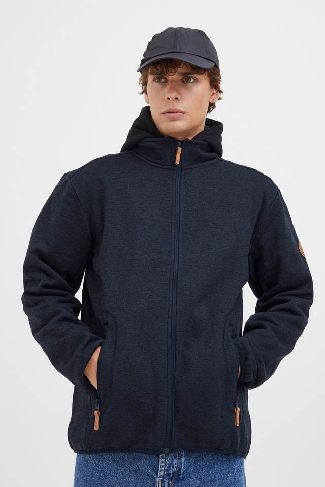 North Bend Strickfleece-Pullover »Fleecejacke NBSamo«