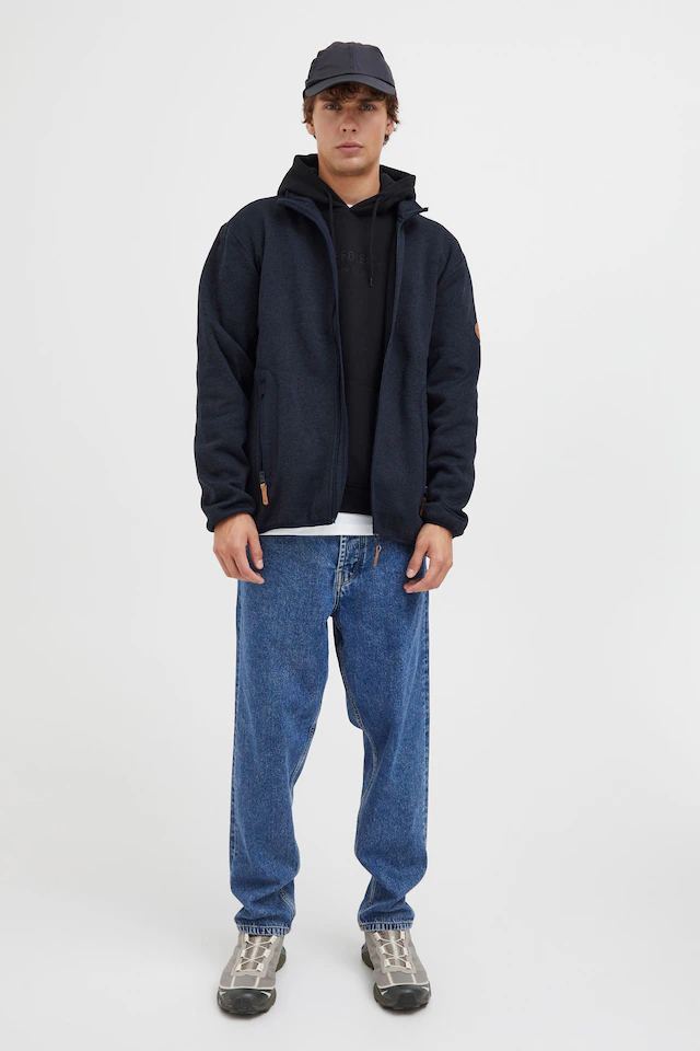 North Bend Strickfleece-Pullover »Fleecejacke NBSamo«