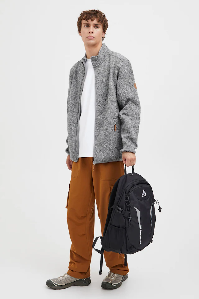 North Bend Strickfleece-Pullover »Fleecejacke NBSamo«