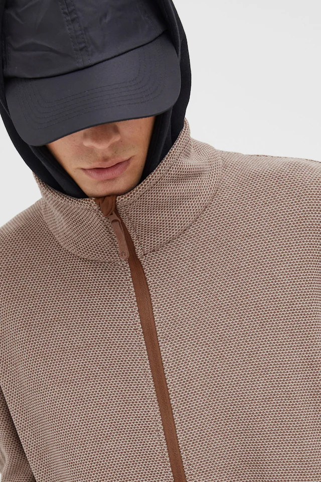 North Bend Strickfleece-Pullover »Fleecejacke NBHelgo«