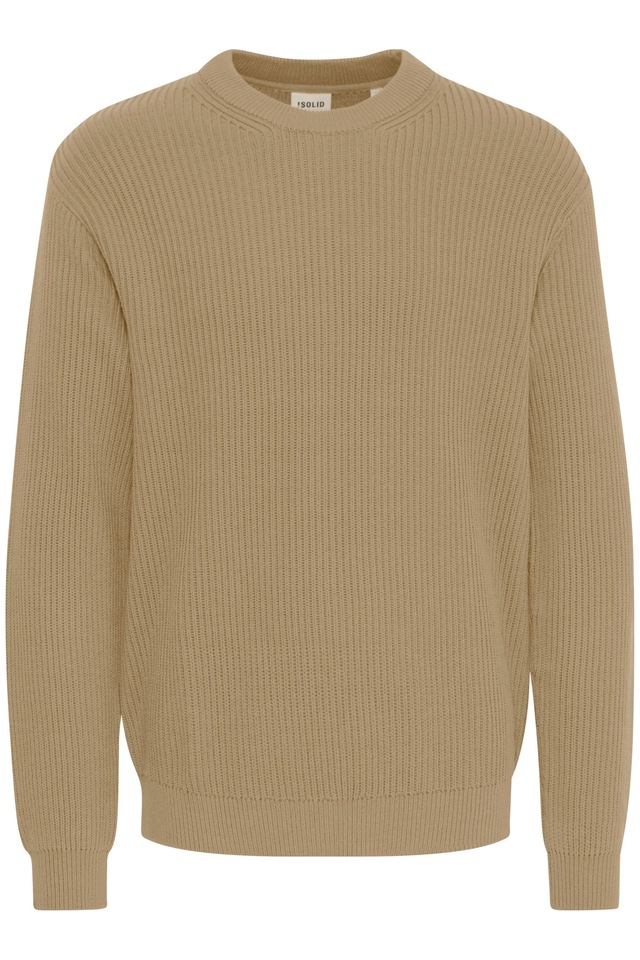 !Solid Strickfleece-Pullover »Strickpullover SDGia«