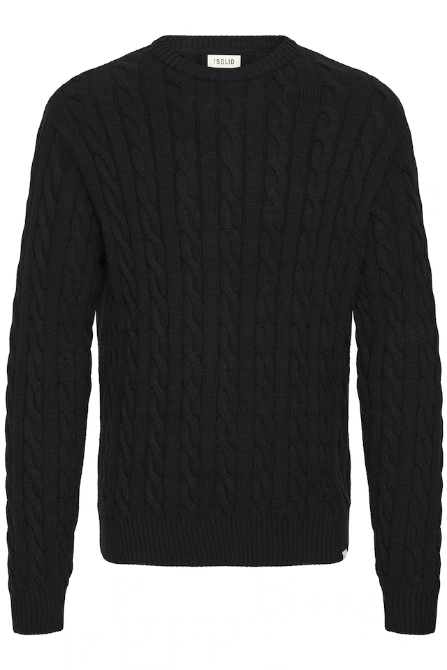 !Solid Strickfleece-Pullover »Strickpullover SDGibril«