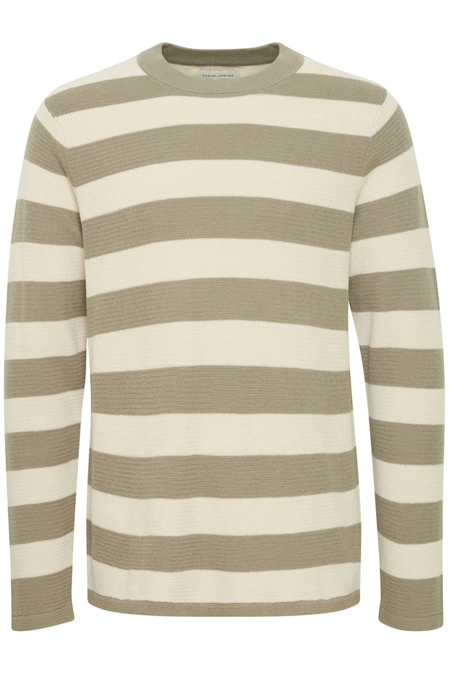 Casual Friday Strickfleece-Pullover »Strickpullover CFKarl«