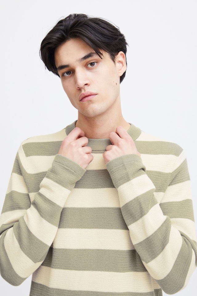 Casual Friday Strickfleece-Pullover »Strickpullover CFKarl«