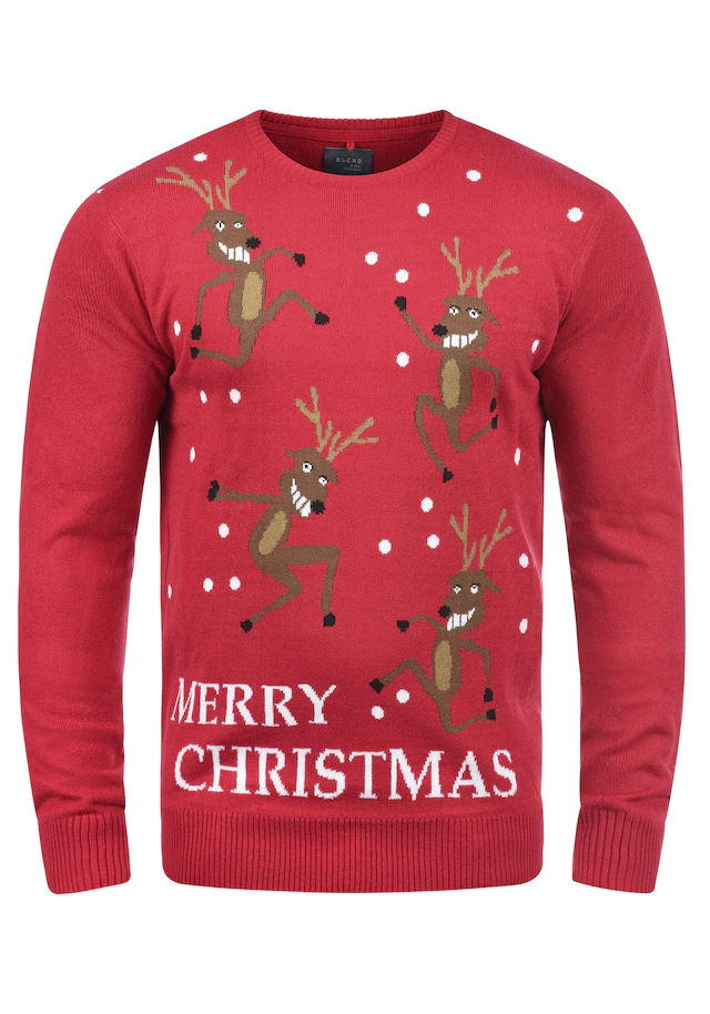 Blend Strickfleece-Pullover »Strickpullover BHRudolph«