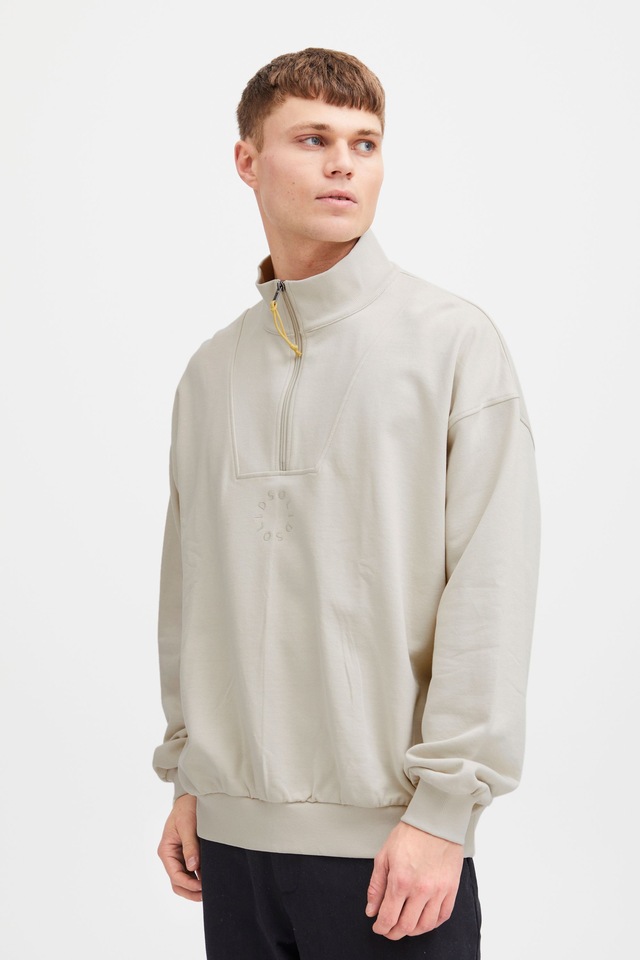 !Solid Longpullover »Sweatshirt SDIlham«