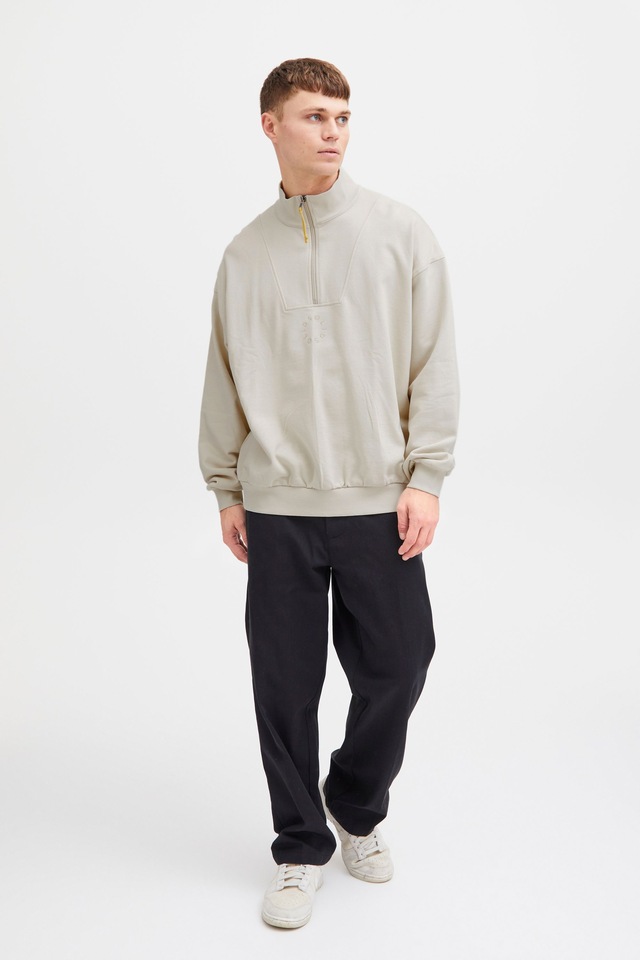 !Solid Longpullover »Sweatshirt SDIlham«