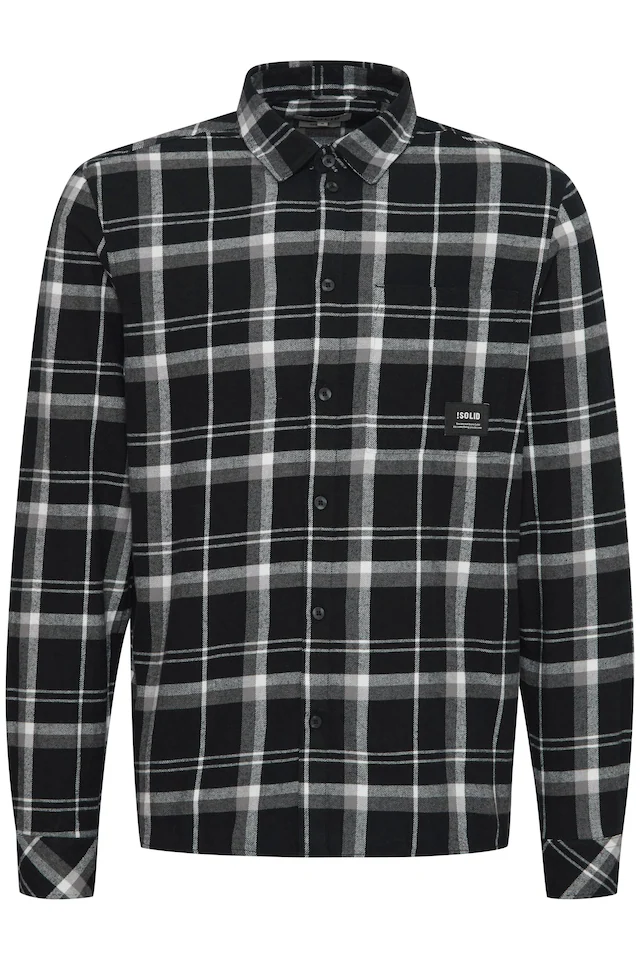 !Solid Flanellhemd »Flanellhemd SDBrandt«