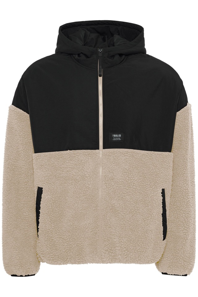 !Solid Fellimitatjacke »Fellimitatjacke SDMark«