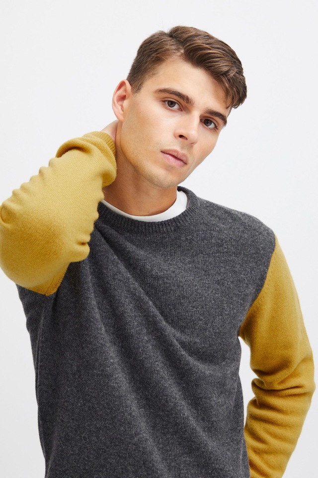 Casual Friday Strickfleece-Pullover »Strickpullover CFKarl«