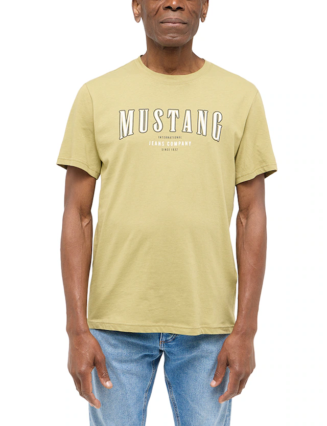 MUSTANG Kurzarmshirt »Style Austin« mit Logo-Print