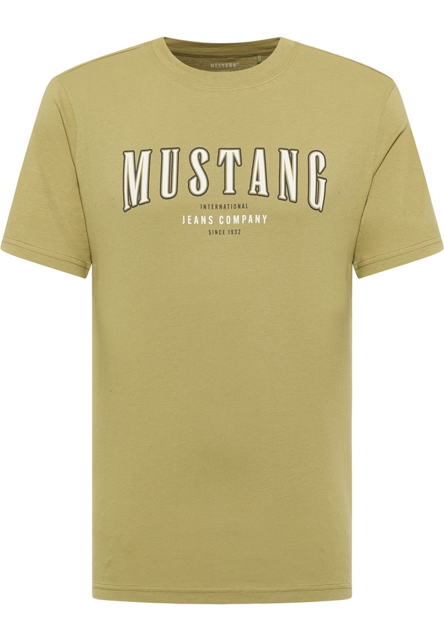 MUSTANG Kurzarmshirt »Style Austin« mit Logo-Print