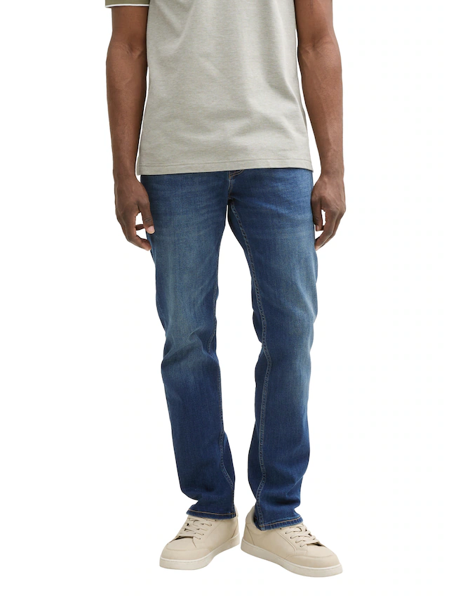 TOM TAILOR Denim Straight-Jeans im klassischen 5-Pocket-Design