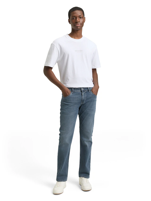TOM TAILOR Denim Straight-Jeans im klassischen 5-Pocket-Design