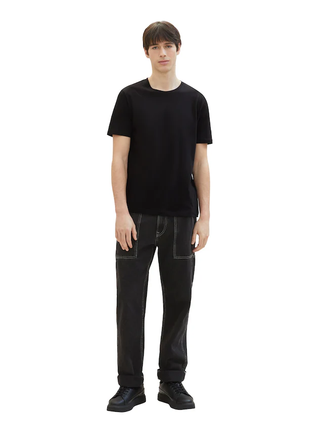 TOM TAILOR Denim T-Shirt Packung, 3 Stk.