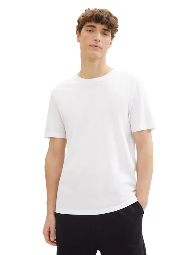 TOM TAILOR Denim T-Shirt Packung, 3 Stk.