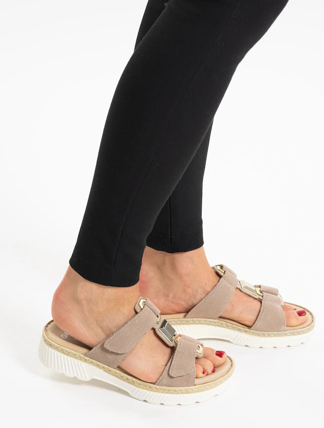 Ara Pantolette »CAPRI« , Plateau, Sandale, Sommerschuh in Weite G (= weit)