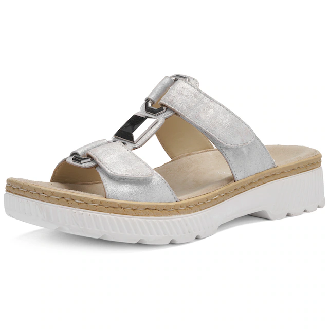 Ara Pantolette »CAPRI« , Plateau, Sandale, Sommerschuh in Weite G (= weit)