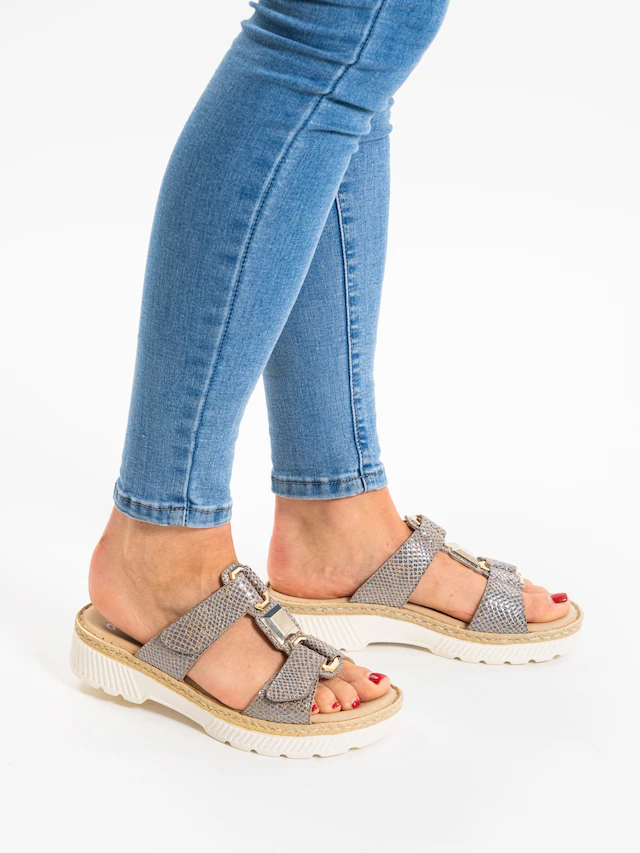 Ara Pantolette »CAPRI« , Plateau, Sandale, Sommerschuh in Weite G (= weit)