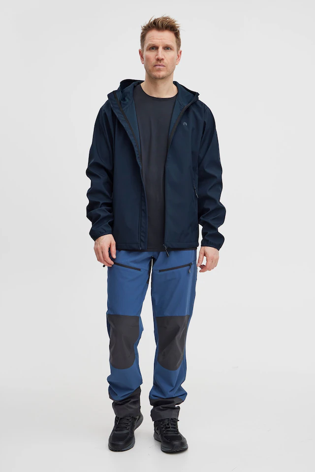 North Bend Softshelljacke »Softshelljacke NBLuango M W-PRO 8.000 mit wasserdichter Beschichtung«