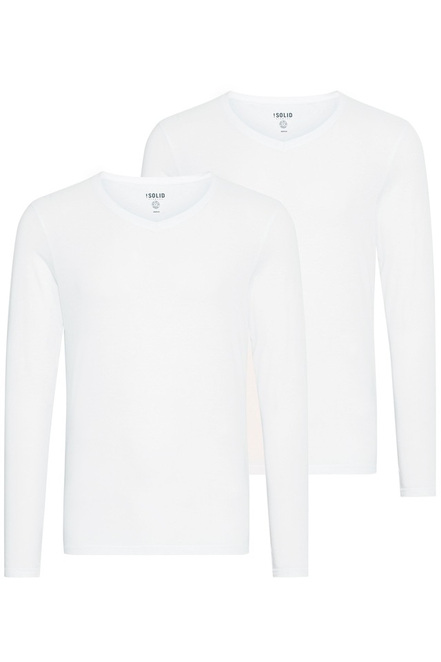 !Solid V-Shirt »V-Shirt SDBasil«