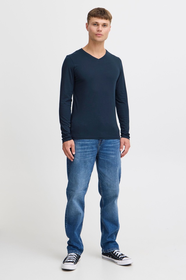 !Solid V-Shirt »V-Shirt SDBasil«