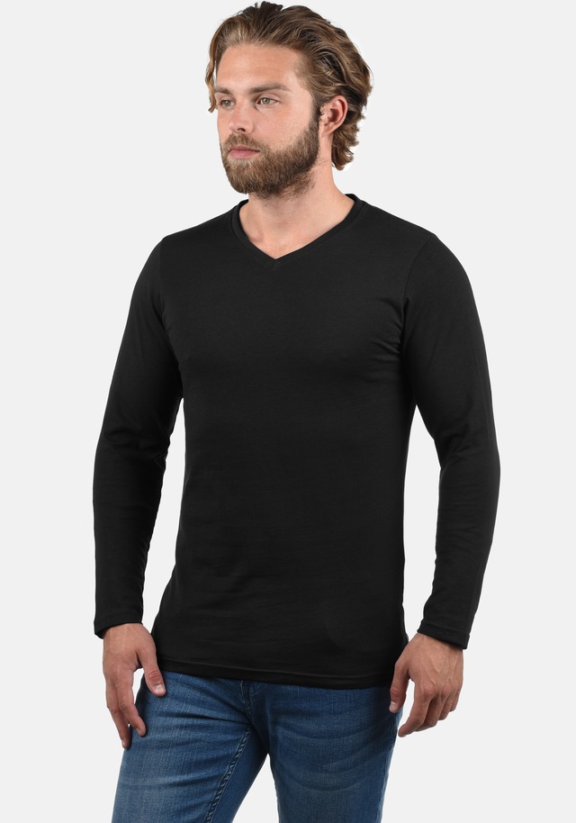 !Solid V-Ausschnitt-Pullover »V-Shirt SDBasil«