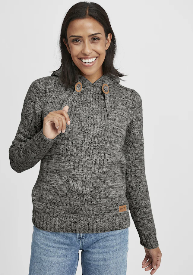 OXMO Strickfleece-Pullover »Strickpullover OXPhilia«
