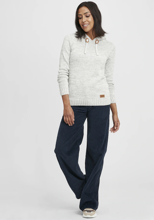 OXMO Strickfleece-Pullover »Strickpullover OXPhilia«