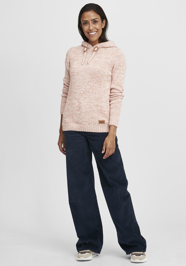 OXMO Strickfleece-Pullover »Strickpullover OXPhilia«