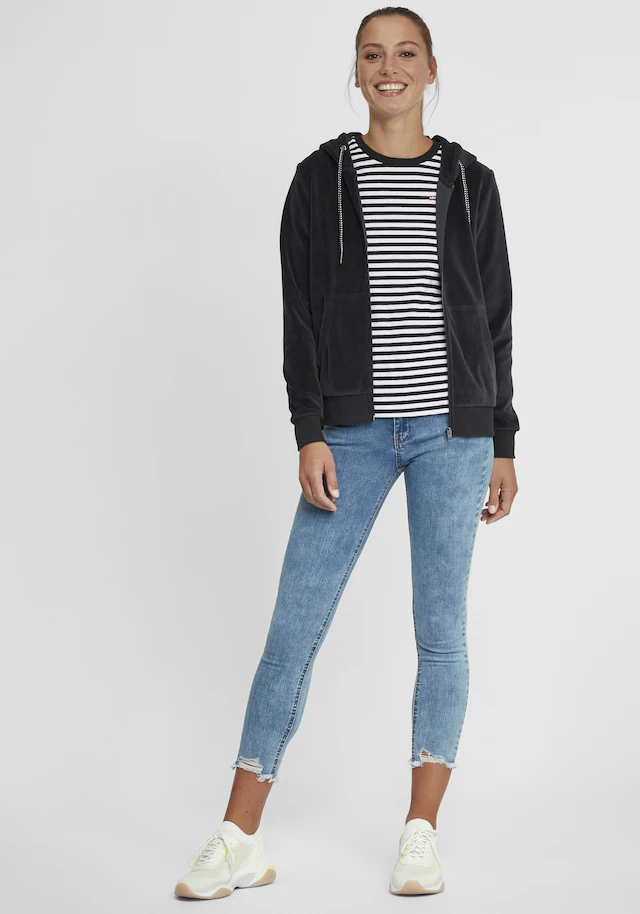OXMO Kapuzensweatjacke »Kapuzensweatjacke OXVicky«