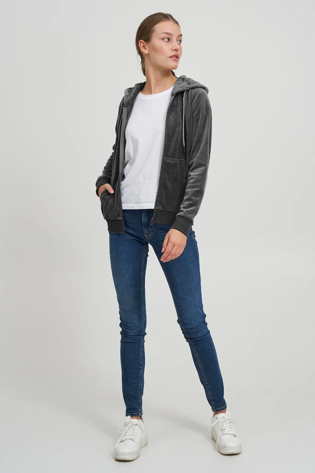 OXMO Kapuzensweatjacke »Kapuzensweatjacke OXVicky«