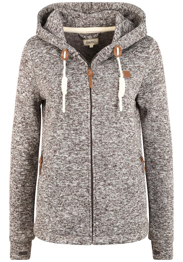 OXMO Strickfleecejacke »Strickfleecejacke OXThory«