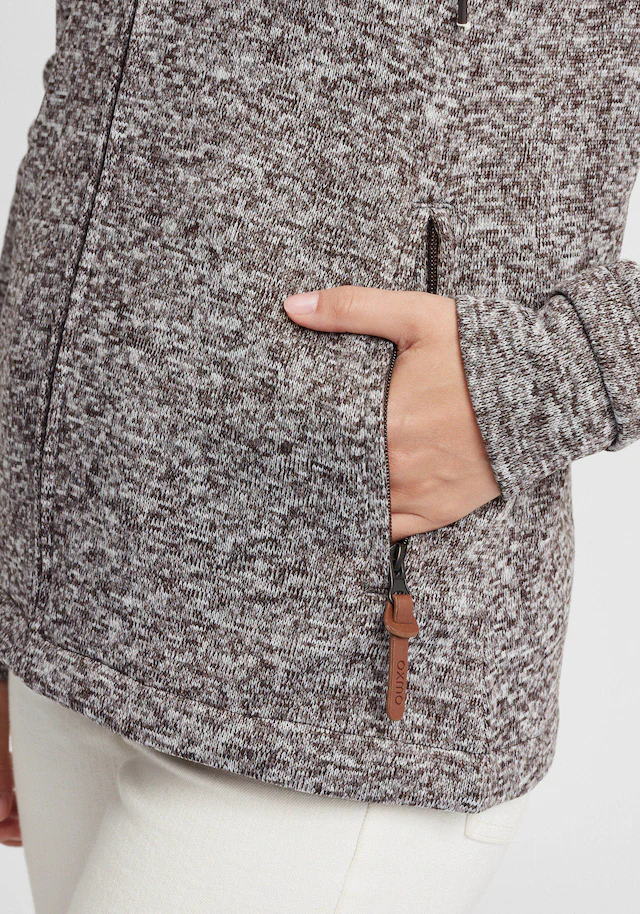 OXMO Strickfleecejacke »Strickfleecejacke OXThory«