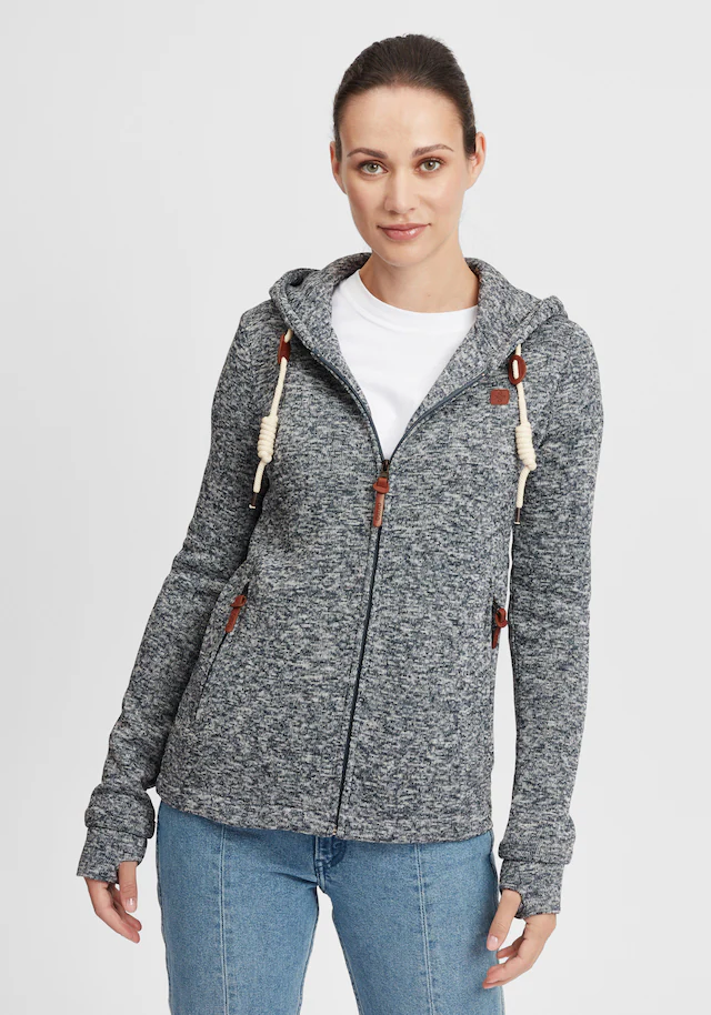 OXMO Strickfleecejacke »Strickfleecejacke OXThory«